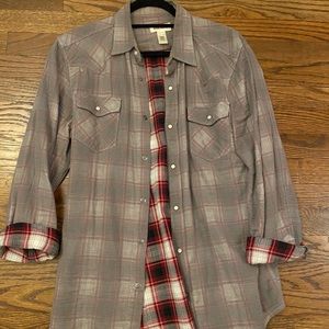 Long Sleeve button up Flannel by Diesel